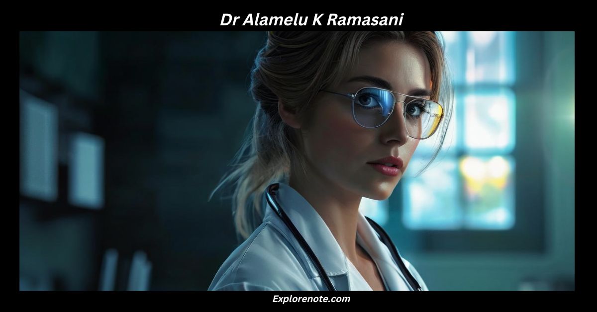 Dr Alamelu K Ramasani