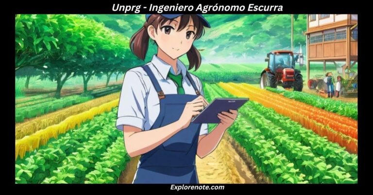 Unprg – Ingeniero Agrónomo Escurra_ A Legacy of Agricultural Innovation