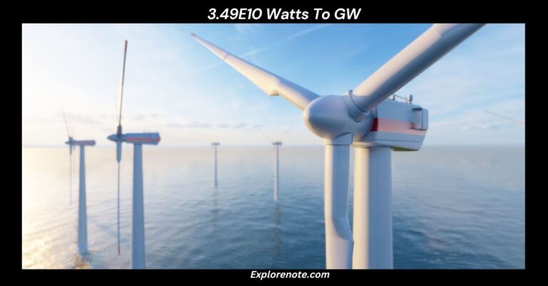 Understanding 3.49E10 Watts to GW_ A Simple Conversion Guide