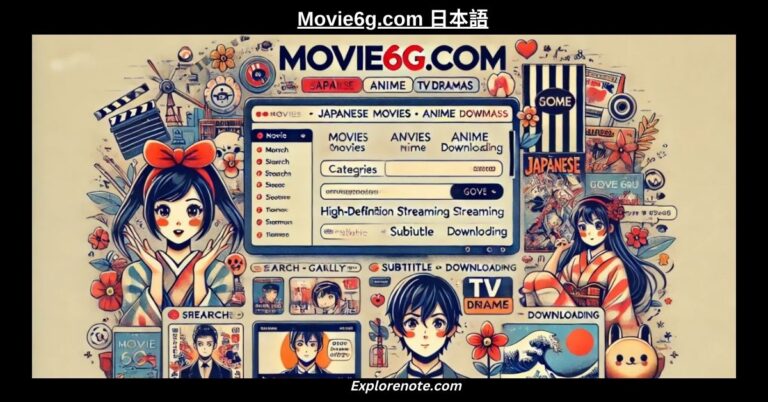 Movie6g.com 日本語_ A Guide to Japanese Entertainment at Your Fingertips